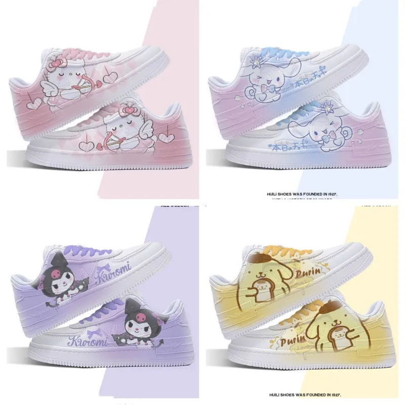 Kawaii Hello Kitty Kuromi Casual Sports Shoes Anime Cartoon Cinnamoroll Pom Pom Purin Melody Comfortable Sneakers Kids Gifts
Kawaii Hello Kitty Kuromi Casual Sports Shoes Anime Cartoon Cinnamoroll Pom Pom Purin Melody Comfortable Sneakers Kids Gifts