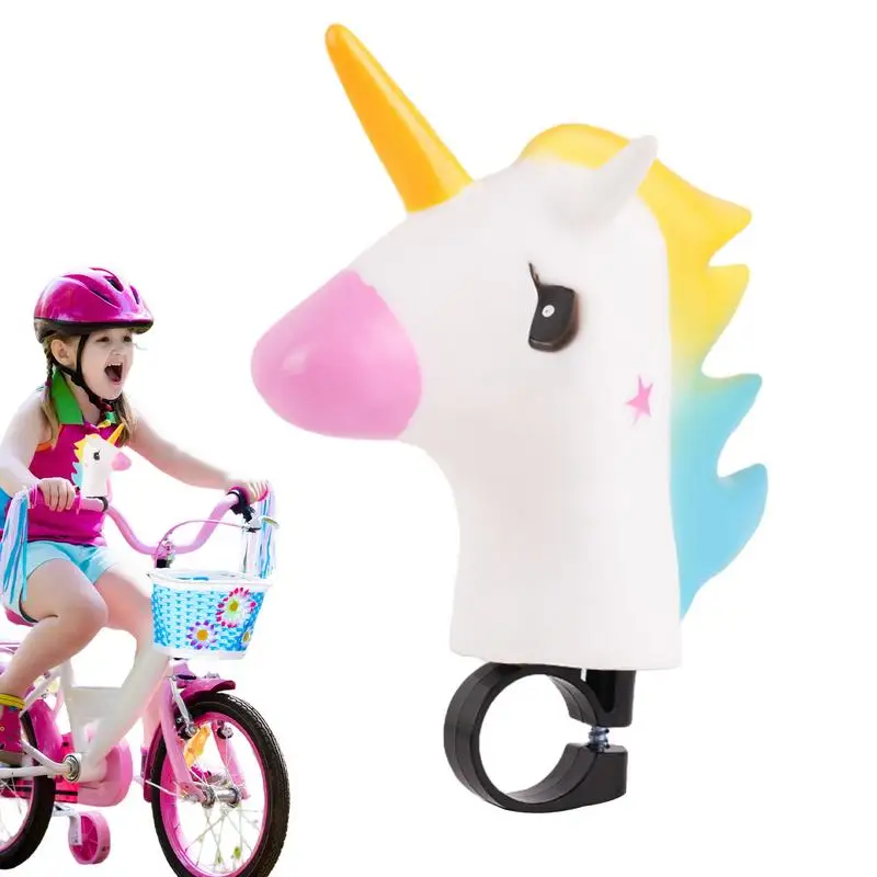 

Bike Bell For Kids Cute Horse Bike Horn Kids Bicycle Bell Cartoon Style Bike Ringer Bell Bike Bells For Handlebar Loud Ringing