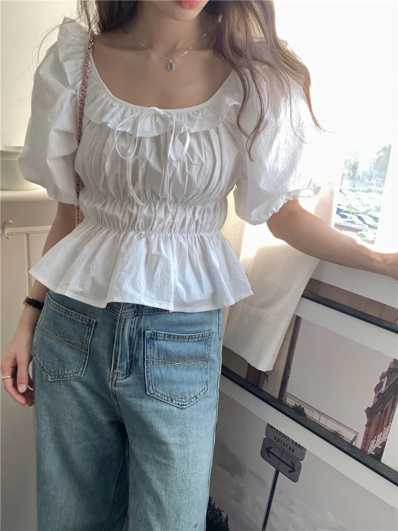 Summer Women Blouse Spring Shirt Female Woman Blouse Maxi Blusas Chiffon Casual Elegant Vintage Long Sleeve Oversize Loose White
Summer Women Blouse Spring Shirt Female Woman Blouse Maxi Blusas Chiffon Casual Elegant Vintage Long Sleeve Oversize Loose White