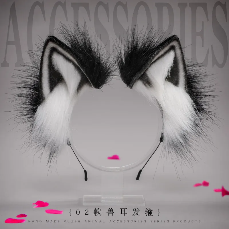 Animal Ear Headband Headwear For Women Girl Cute Lolita Headpiece Ear accessories Animal Cat's Ears
Animal Ear Headband Headwear For Women Girl Cute Lolita Headpiece Ear accessories Animal Cat's Ears
