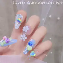 20Pcs Mixed Acrylic Lollipop Shaped Charms Nail Decoration DIY Manicure Accessories
20Pcs Mixed Acrylic Lollipop Shaped Charms Nail Decoration DIY Manicure Accessories