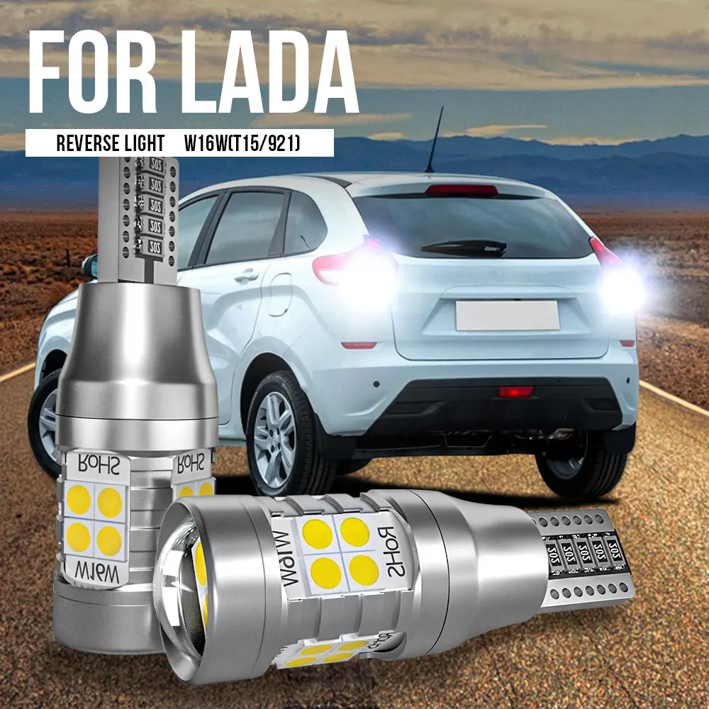 2pcs W16W T15 921 LED Backup Light Reverse Lamp Blub Canbus Error Free For Lada Granta Kalina 2194 Vesta XRAY
2pcs W16W T15 921 LED Backup Light Reverse Lamp Blub Canbus Error Free For Lada Granta Kalina 2194 Vesta XRAY