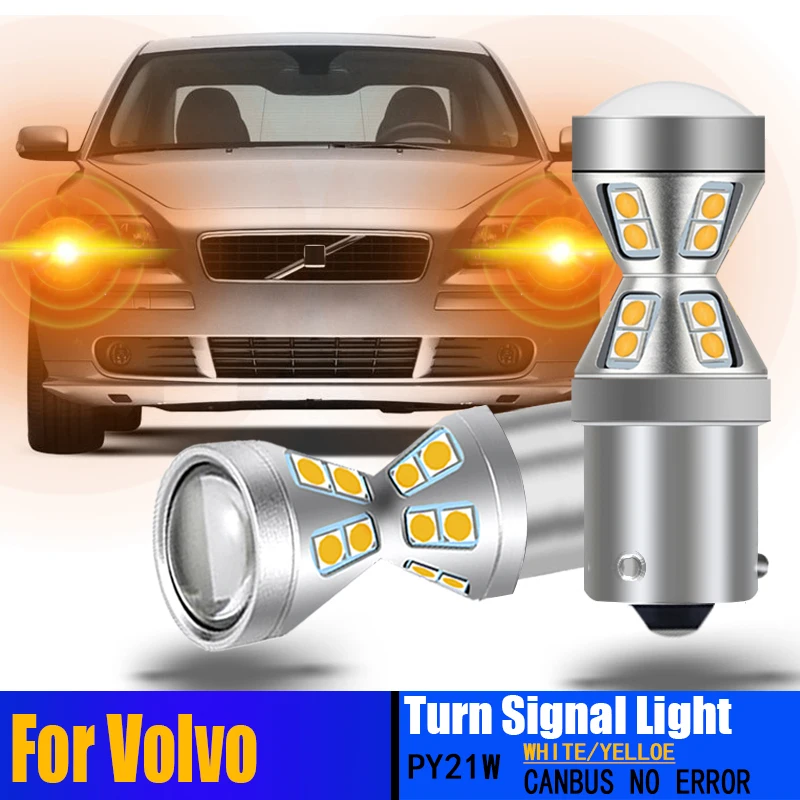 2PCS LED Turn Signal Light Bulb Canbus PY21W BAU15S For Volvo C30 C70 2006-2009 S40 S60 2000-2010 S80 V40 V50 V70 2000-2007 XC70
2PCS LED Turn Signal Light Bulb Canbus PY21W BAU15S For Volvo C30 C70 2006-2009 S40 S60 2000-2010 S80 V40 V50 V70 2000-2007 XC70