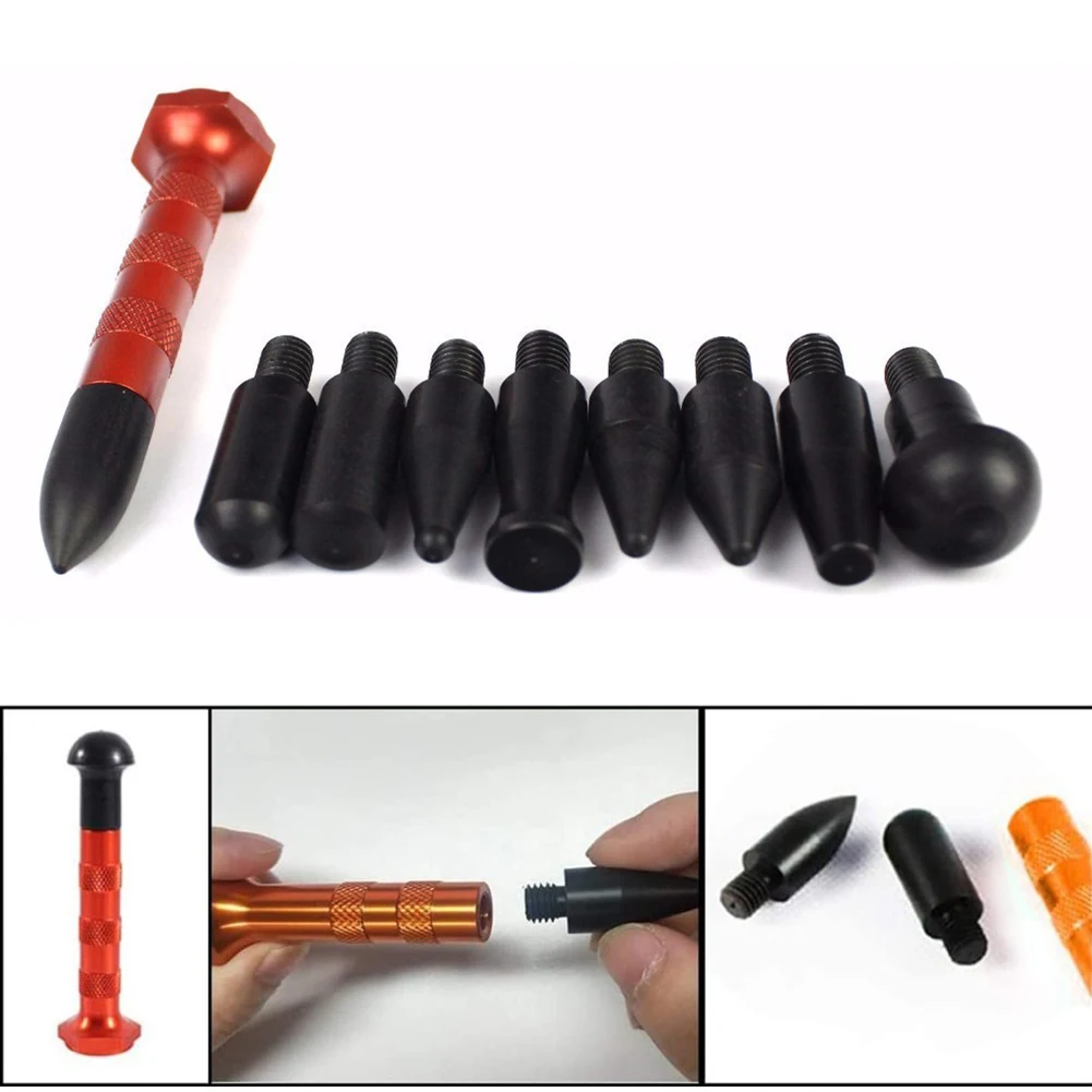 Paintless Hail Dent Repair Removal Kit Auto Body Tap Down Pen Tools With 9 Head Universal Car Scratch Repair Tool Pen
Paintless Hail Dent Repair Removal Kit Auto Body Tap Down Pen Tools With 9 Head Universal Car Scratch Repair Tool Pen