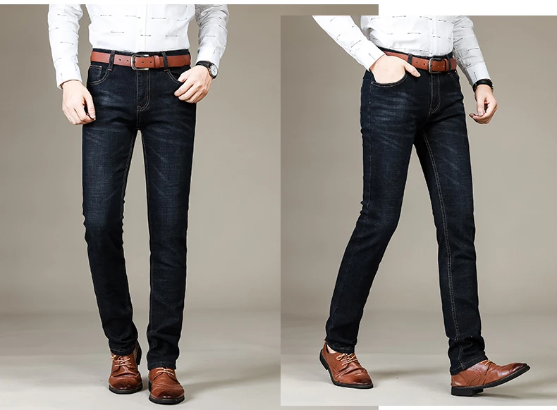 Jeans Casual Straight Stretch Jeans Casual Straight Stretch
