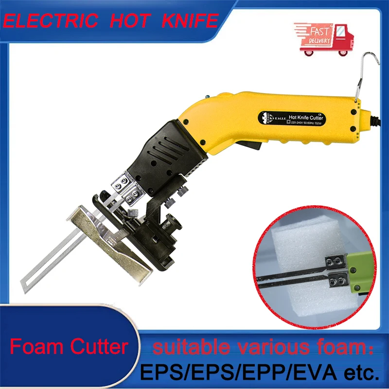 Polystyrene Foam Cutter Hot Melt Cutter Hot Cutter Electric Hot Knife Foam Cutter KT Board Cutter Machine With Blade Accessories
Polystyrene Foam Cutter Hot Melt Cutter Hot Cutter Electric Hot Knife Foam Cutter KT Board Cutter Machine With Blade Accessories