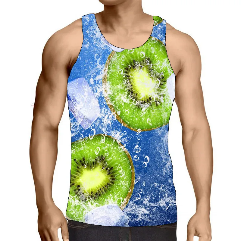 Fruits Pattern 3D Printed Men's Streetwear Tank Summer Sleeveless Hip Hop Big Size Vest Loose Casual Sporty Running Tops 6XL
Fruits Pattern 3D Printed Men's Streetwear Tank Summer Sleeveless Hip Hop Big Size Vest Loose Casual Sporty Running Tops 6XL