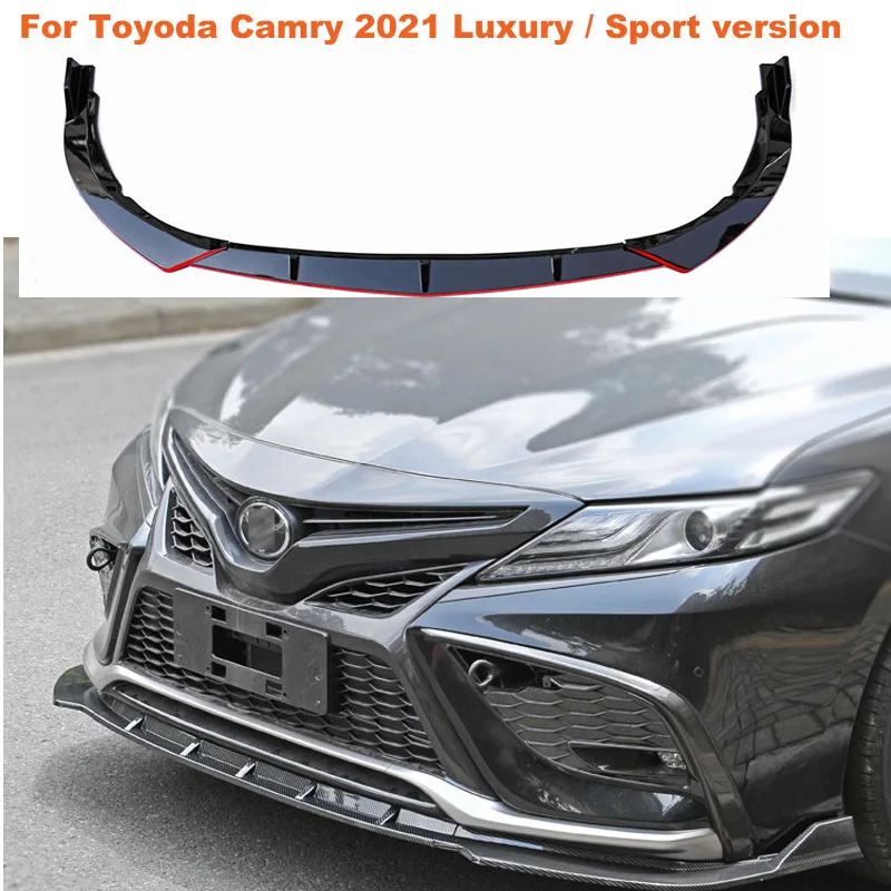 Для Toyoda Camry 2021 Роскошная/спортивная версия блеск нижний передний бампер автомобиля разветвитель губы спойлер комплект защиты корпуса тюнинг протектор
Для Toyoda Camry 2021 Роскошная/спортивная версия блеск нижний передний бампер автомобиля разветвитель губы спойлер комплект защиты корпуса тюнинг протектор