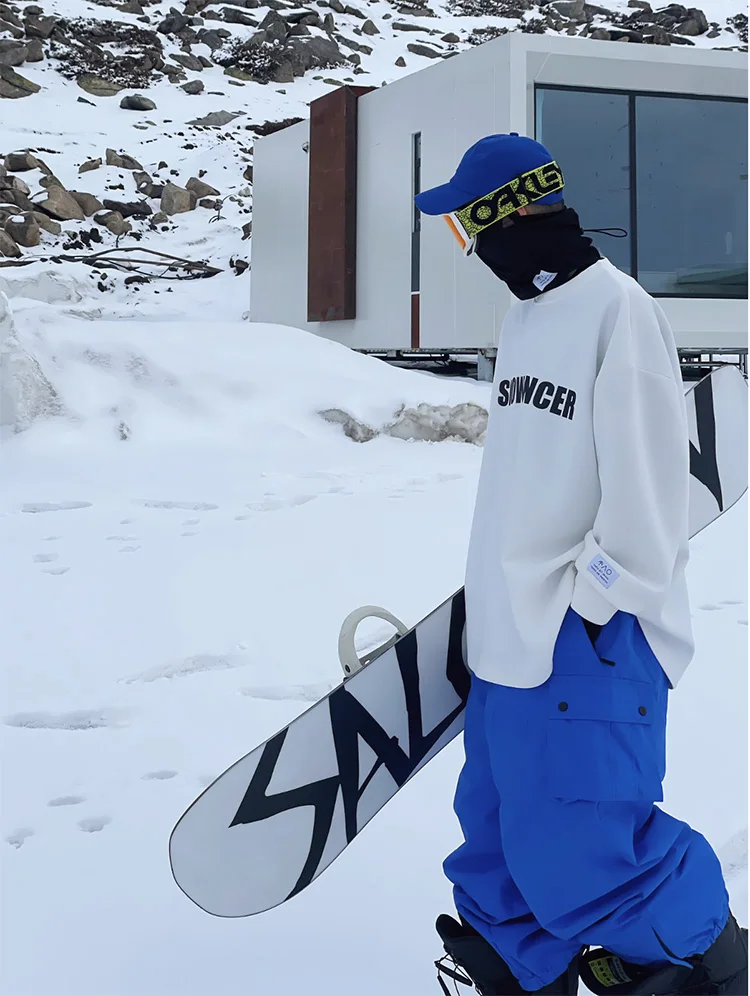 Unisex Waterproof Ski And Snowboarding Cargo Pants