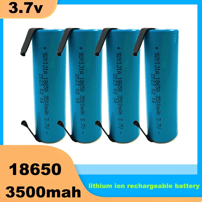 100% Original 18650 3500mah 20th Discharge 186503.7v Lithium Ion Rechargeable Battery for Flashlight Alarm Clock Remote Control
100% Original 18650 3500mah 20th Discharge 186503.7v Lithium Ion Rechargeable Battery for Flashlight Alarm Clock Remote Control