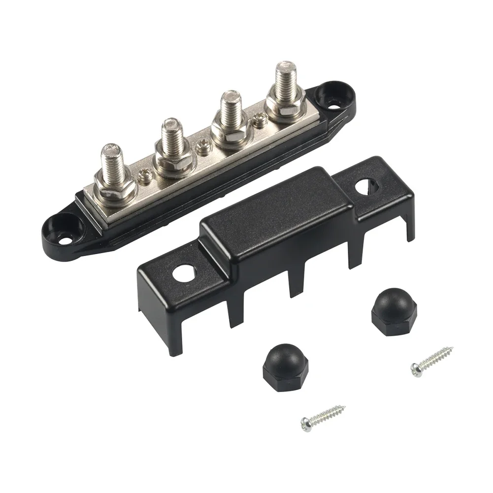 Car Accessories 300A For Most RVs High Current PC+copper+stainless Steel Power Distribution Wiring Stud 48V DC
Car Accessories 300A For Most RVs High Current PC+copper+stainless Steel Power Distribution Wiring Stud 48V DC