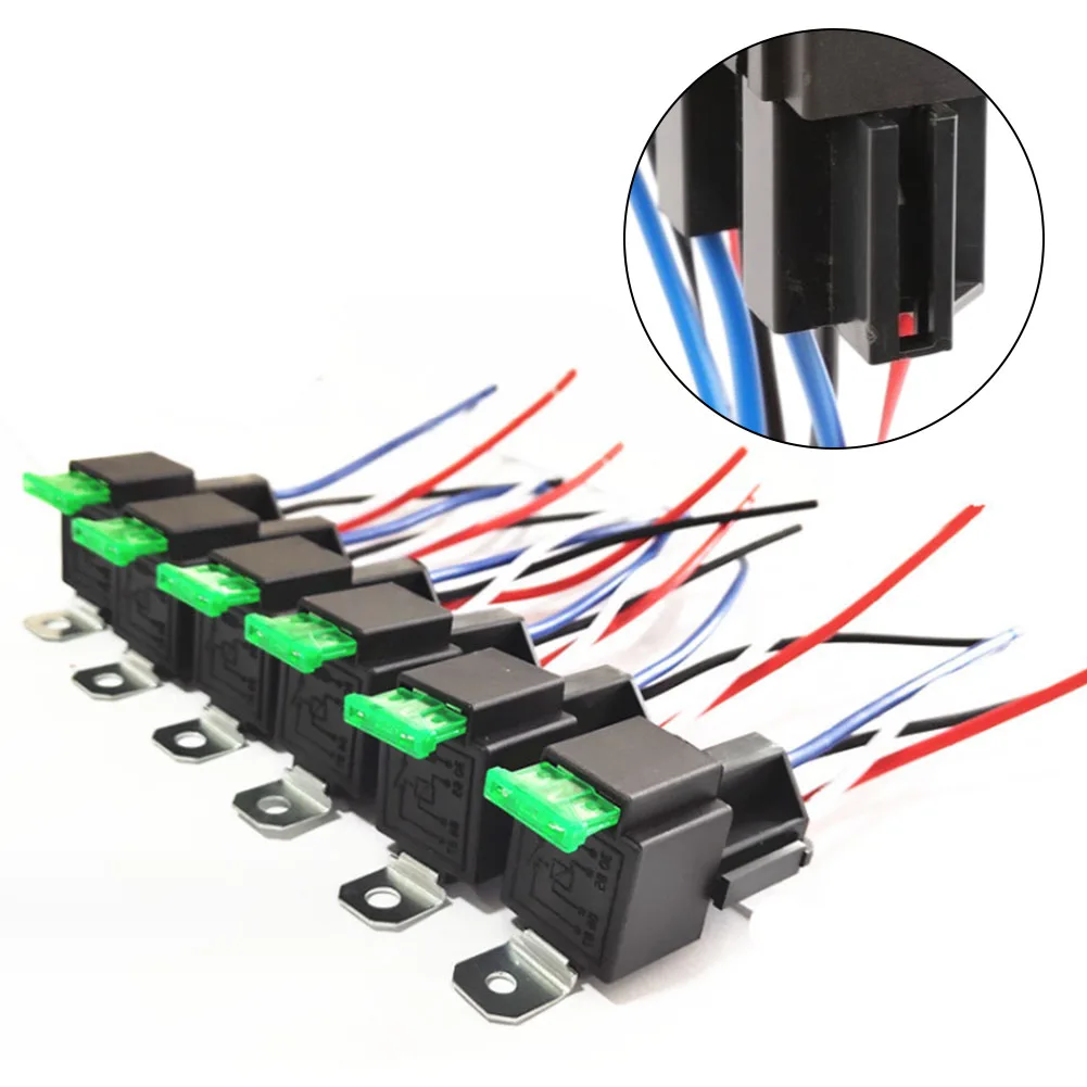 6PCS Relays 12V DC 5-Pin Automotive Relay For Car Lights Fog Lamps Practical Fuse Relay Switch Harness Automotive Relays
6PCS Relays 12V DC 5-Pin Automotive Relay For Car Lights Fog Lamps Practical Fuse Relay Switch Harness Automotive Relays