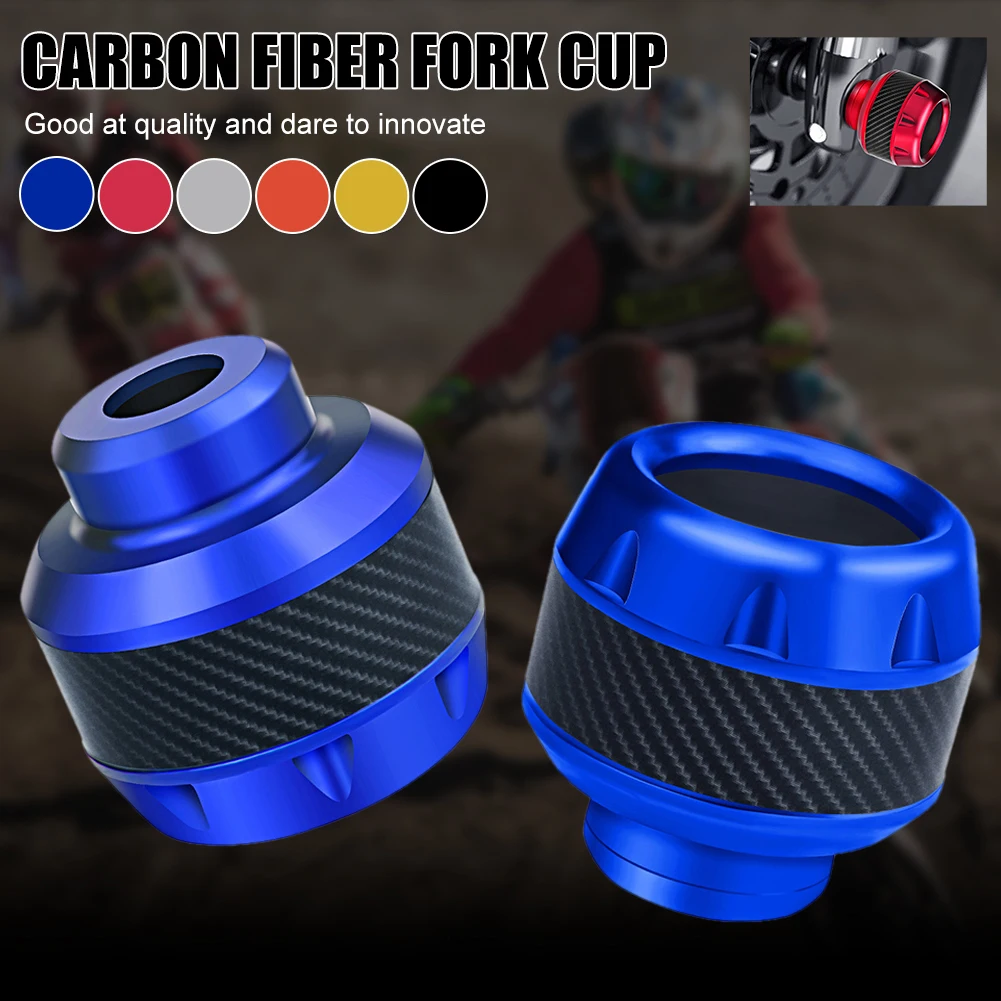 2 Pcs Aluminum Alloy Motorcycles Falling Protector Explosion-proof Front Fork Cups Sliders Crash for Motorbike Scooter
2 Pcs Aluminum Alloy Motorcycles Falling Protector Explosion-proof Front Fork Cups Sliders Crash for Motorbike Scooter