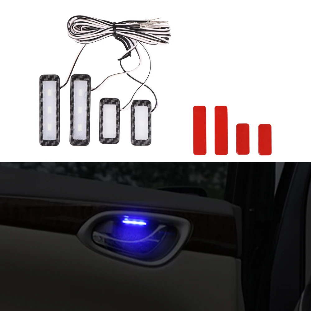 4PCS Interior Decoration Light LED Car Inner Bowl Door Handle light Atmosphere Lamp Auto Armrest LED Universal Ambient Lights
4PCS Interior Decoration Light LED Car Inner Bowl Door Handle light Atmosphere Lamp Auto Armrest LED Universal Ambient Lights