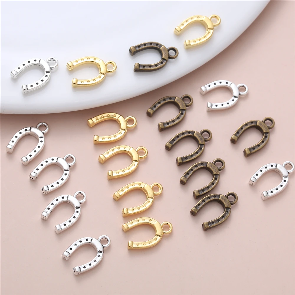 30PCS Vintage Lovly Horseshoe Delicate Charm Accessories for Women's Personalized Jewelry Making DIY Pendant Necklace
30PCS Vintage Lovly Horseshoe Delicate Charm Accessories for Women's Personalized Jewelry Making DIY Pendant Necklace