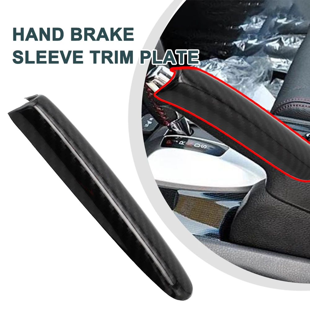 

Practical Quality Shifter Hand Brake Cover Sleeve Trim 1 Pc Car Carbon Fiber Style For HONDA CIVIC 9TH 2012-2015