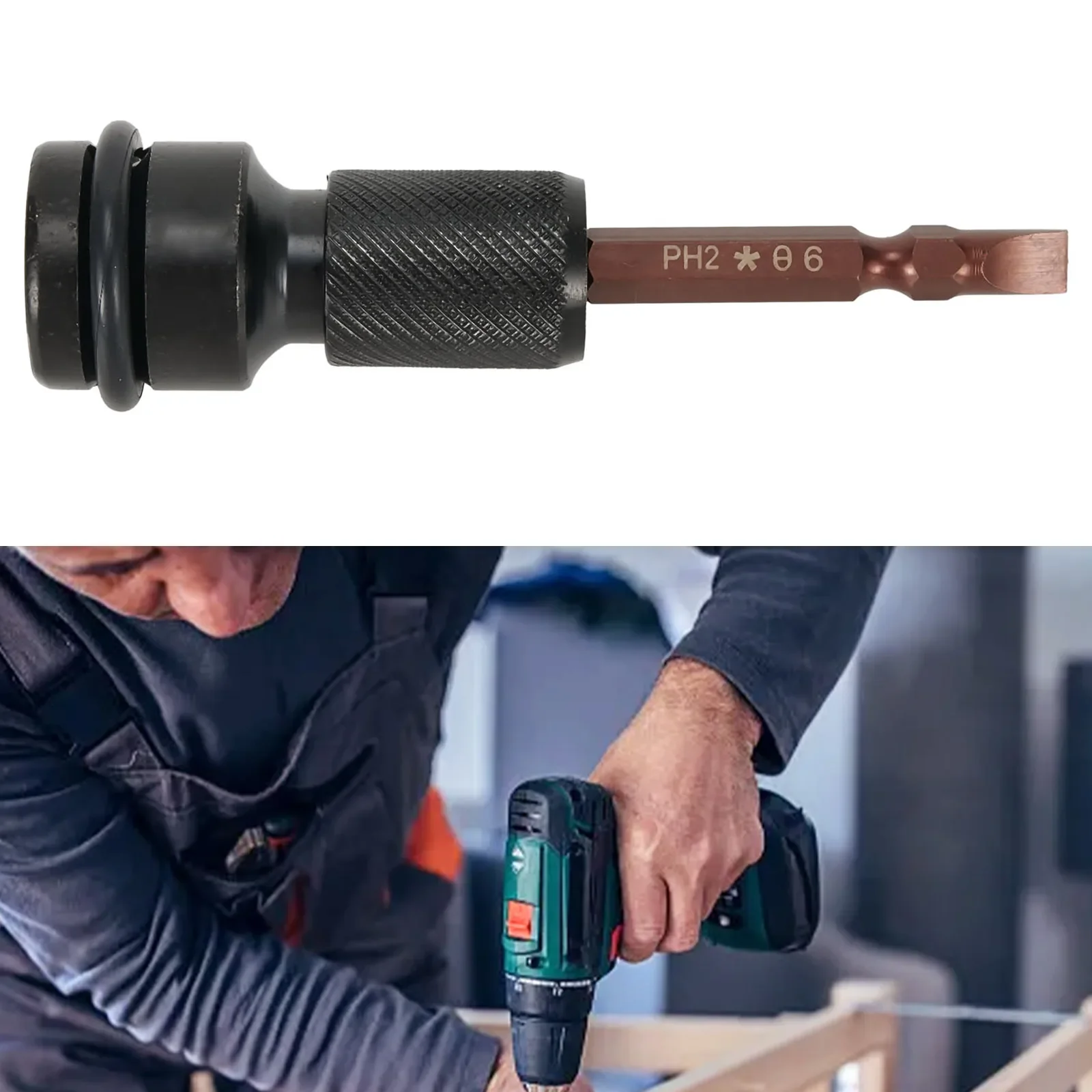 Socket Converter Adapter 65mm Black Bronze Screwdriver Bit Electric Wrench Telescopic Conversion Head Socket WrenchesTools
Socket Converter Adapter 65mm Black Bronze Screwdriver Bit Electric Wrench Telescopic Conversion Head Socket WrenchesTools