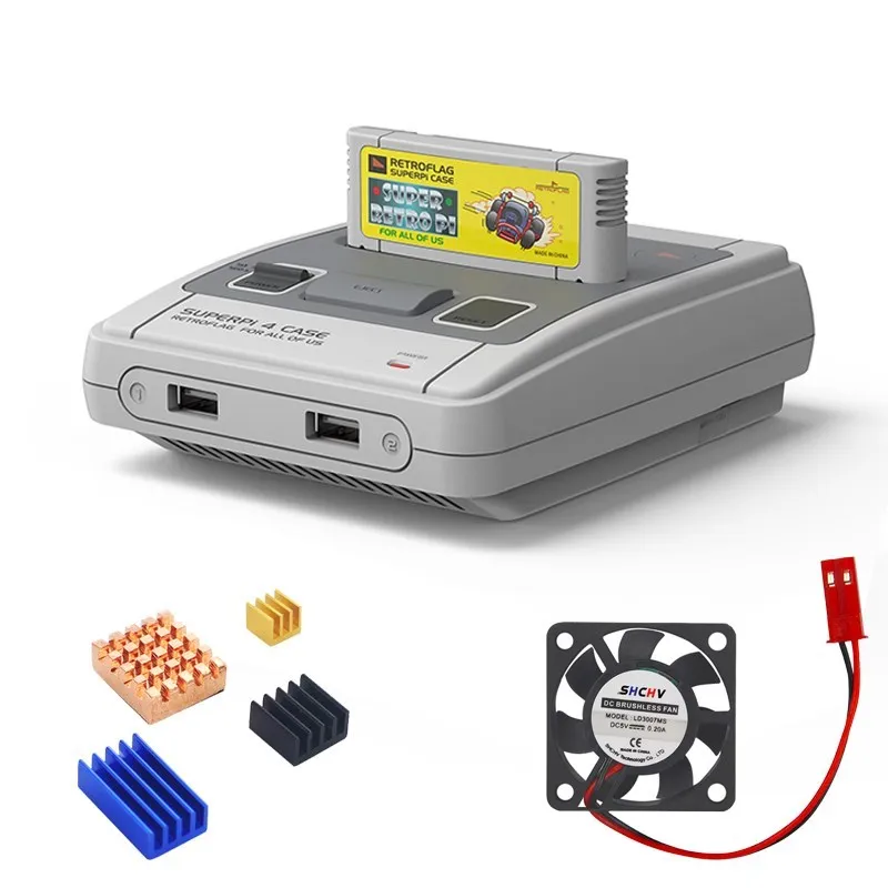 Чехол Retroflag SUPERPi 4, чехол для Raspberry Pi 4, чехол-J с функцией безопасного отключения, функции сброса, чехол в стиле ретро Superpi 4 для Raspberry Pi 4
Чехол Retroflag SUPERPi 4, чехол для Raspberry Pi 4, чехол-J с функцией безопасного отключения, функции сброса, чехол в стиле ретро Superpi 4 для Raspberry Pi 4