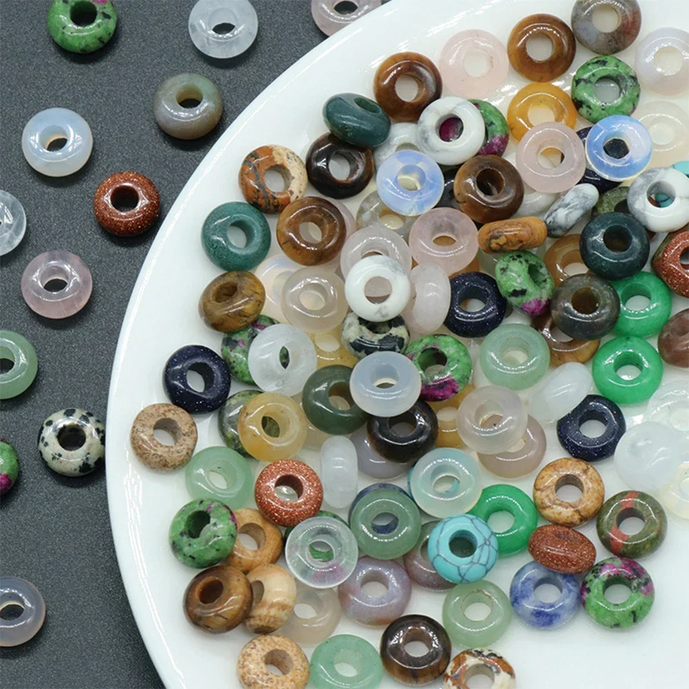 Mineraali 10x5mm Natural Abacus Stone Beads 4mm Hole Small Coin Donut Shape Gemstones Jewelry Making Bracelet Necklace Accessory
Mineraali 10x5mm Natural Abacus Stone Beads 4mm Hole Small Coin Donut Shape Gemstones Jewelry Making Bracelet Necklace Accessory