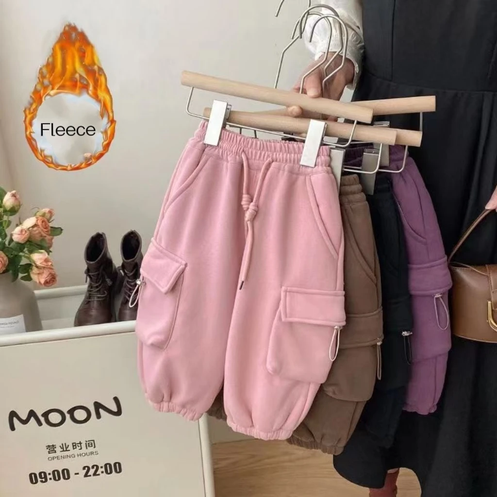 Fashion Baby Girl Boy Cotton Cargo Pants Fleece Inside Winter Clothes Infant Toddler Child Trousers Warm Baby Clothes 12M-7Y
Fashion Baby Girl Boy Cotton Cargo Pants Fleece Inside Winter Clothes Infant Toddler Child Trousers Warm Baby Clothes 12M-7Y