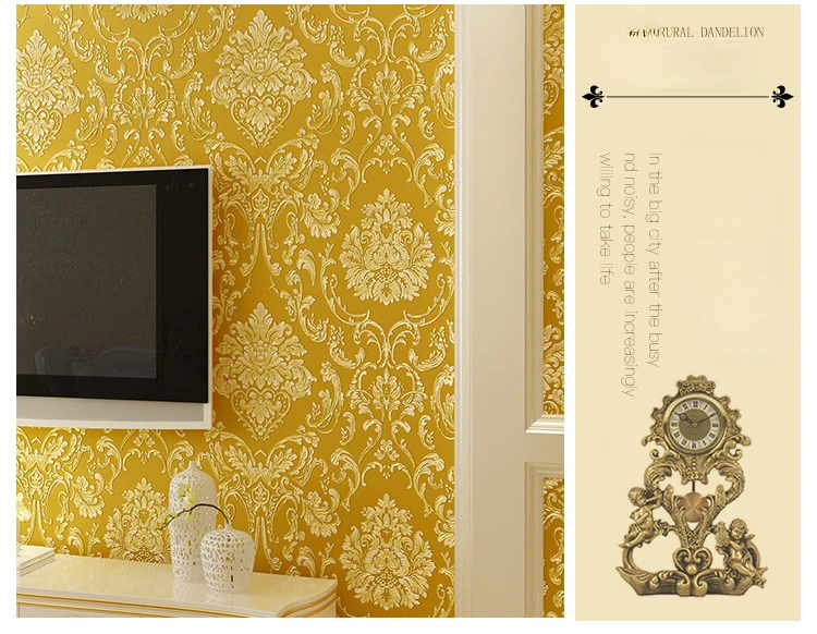 Generic Pink 3D Floral Wallpaper for Girls Bedroom Wall Contact Paper