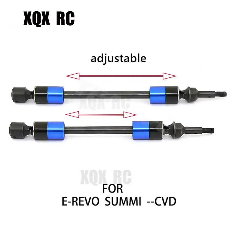 Hard Steel Splined CVD Swing Drive shaft Axles For 1/10 E-Revo Summit Revo 3.3 E-MAXX T-MAXX
Hard Steel Splined CVD Swing Drive shaft Axles For 1/10 E-Revo Summit Revo 3.3 E-MAXX T-MAXX