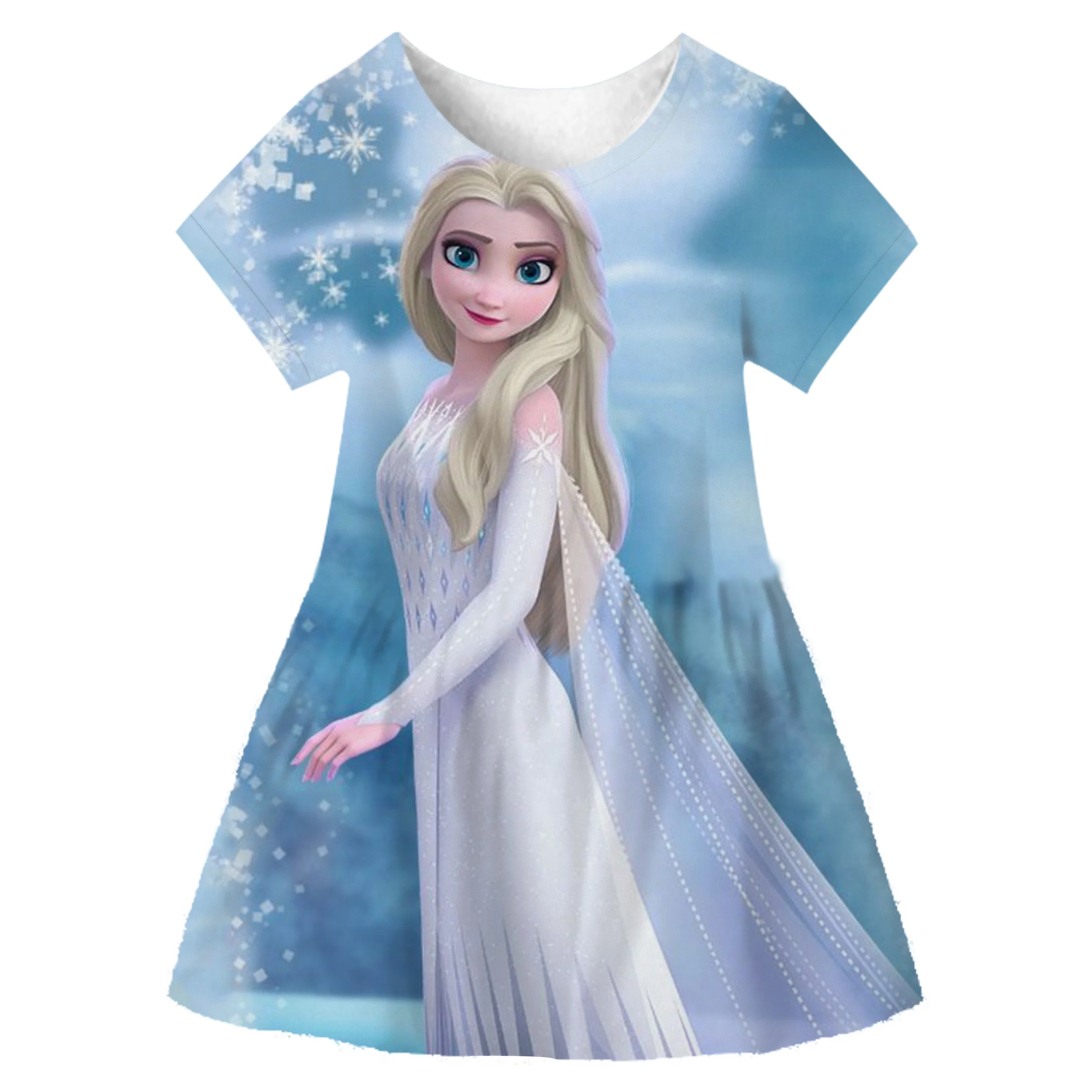 Girls Cartoon Frozen 2 Dress 2022 Summer Fashion Frozen Elsa Princess Dresses Kids Casual Costume Girl Leisures Skirts Clothing
Girls Cartoon Frozen 2 Dress 2022 Summer Fashion Frozen Elsa Princess Dresses Kids Casual Costume Girl Leisures Skirts Clothing