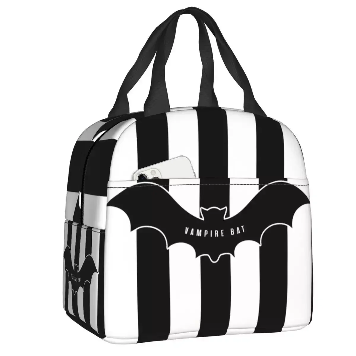 Vampire Bats Thermal Insulated Lunch Bag Women Halloween Goth Occult Witch Portable Lunch Container Multifunction Food Box
Vampire Bats Thermal Insulated Lunch Bag Women Halloween Goth Occult Witch Portable Lunch Container Multifunction Food Box