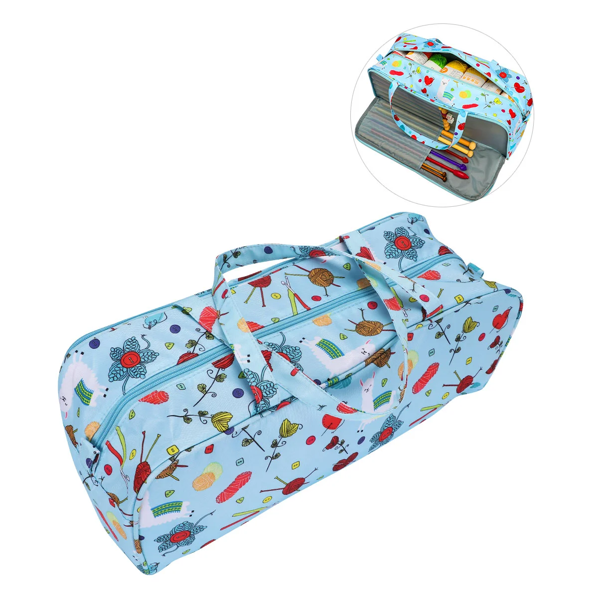 Woven Wool Storage Bag Sewing Accessories Handbags Knitting Tools Carrying Accessory
Woven Wool Storage Bag Sewing Accessories Handbags Knitting Tools Carrying Accessory