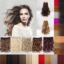 MANWEI Synthetic Wig Long Straight/Curly Wavy Clip in Hair Extension Synthetic Black Brown Natural Fake Hairpiece for Women
MANWEI Synthetic Wig Long Straight/Curly Wavy Clip in Hair Extension Synthetic Black Brown Natural Fake Hairpiece for Women