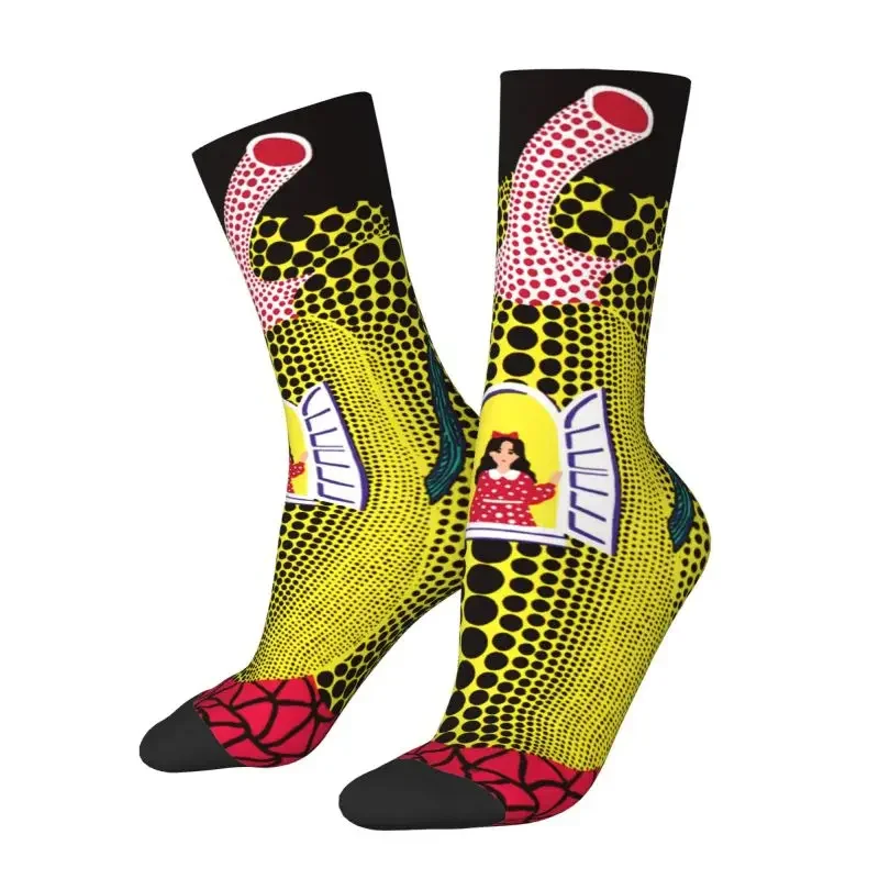 Cool Hello Yayoi Kusama Socks Women Men 3D Printed Pumpkin Art Football Sports Socks
Cool Hello Yayoi Kusama Socks Women Men 3D Printed Pumpkin Art Football Sports Socks