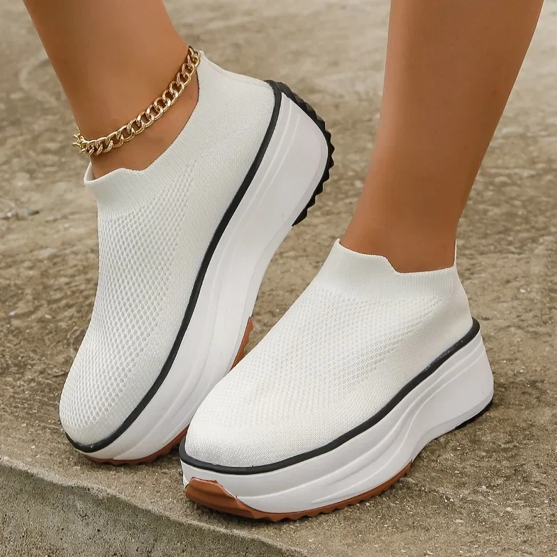 Spring and Autumn 2023 Women's Vulcanized Shoes Fashion Wedge Shoes Platform Shoes Comfortable Walking Casual Shoes
Spring and Autumn 2023 Women's Vulcanized Shoes Fashion Wedge Shoes Platform Shoes Comfortable Walking Casual Shoes