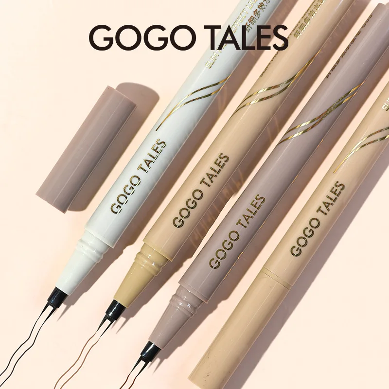 Gogotales Under the Double Fork Extremely Fine Fork Lying Silkworm Waterproof Slender Multi-effect Water Liquid Pen Eyeliner Pen
Gogotales Under the Double Fork Extremely Fine Fork Lying Silkworm Waterproof Slender Multi-effect Water Liquid Pen Eyeliner Pen