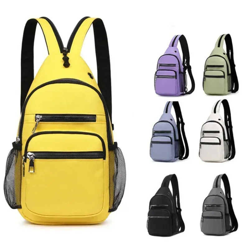 Fashion Yellow Simple Chest Bags for Women Messenger Bags Sling Chest Bag Female Mini Travel Sport Shoulder Bag Backpack
Fashion Yellow Simple Chest Bags for Women Messenger Bags Sling Chest Bag Female Mini Travel Sport Shoulder Bag Backpack