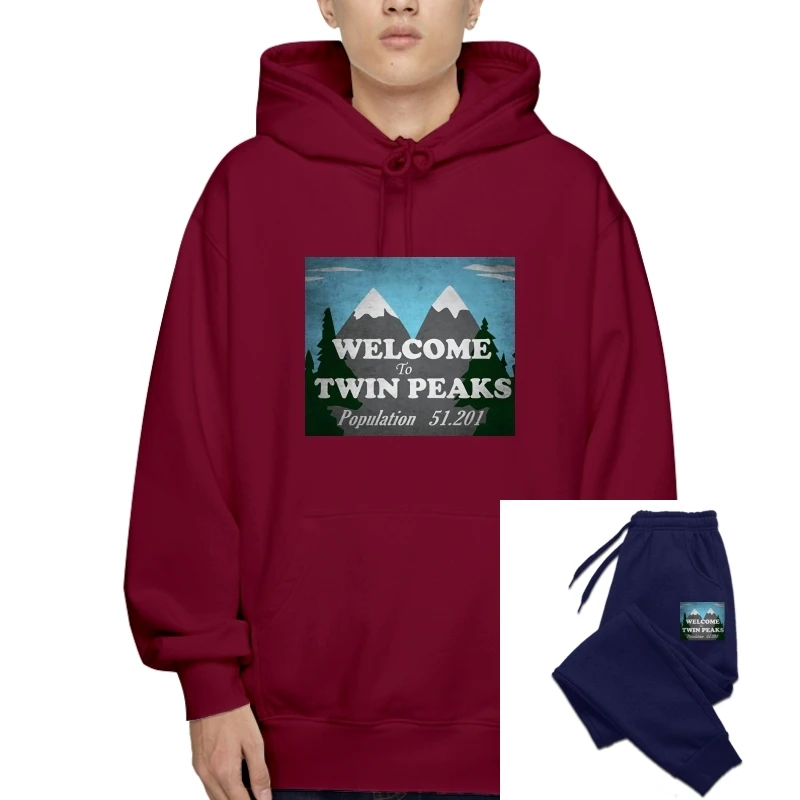 

Welcome To Twin Peaks - Pullover Pullover 110 Pullover Davidynch New Arrival Male Sweatshirt Sweatshirt Hoodie Casual Boy SweaHo