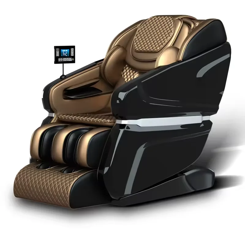 4D Luxury Full Body Massage Chair Massage Chair Zero Gravity LCD Screen Touch Controller Relaxing Massage Chair