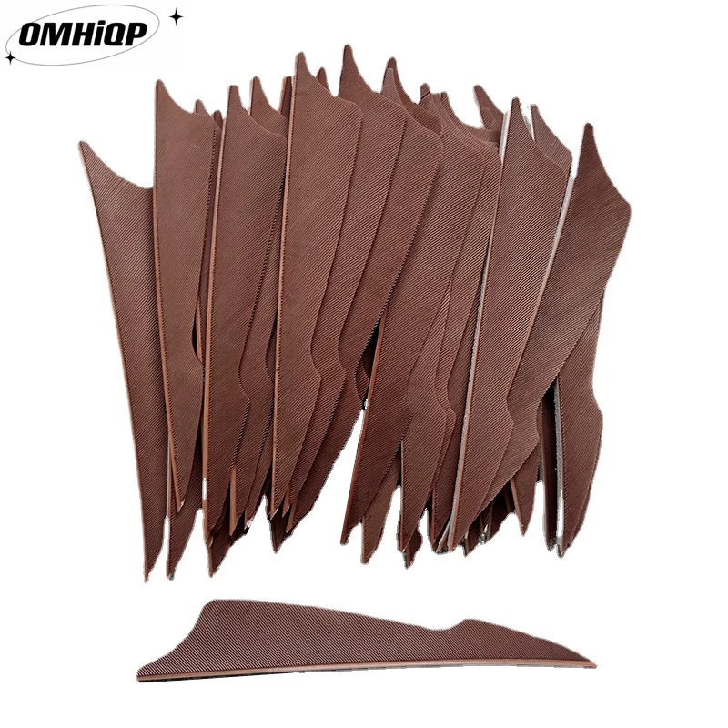 100Pcs 4" Turkey Feather Brown StingFletching Right/Left Wing Archery Hunting Arrow Feathers DIY Carbon Woonden Arrow Vanes
100Pcs 4" Turkey Feather Brown StingFletching Right/Left Wing Archery Hunting Arrow Feathers DIY Carbon Woonden Arrow Vanes