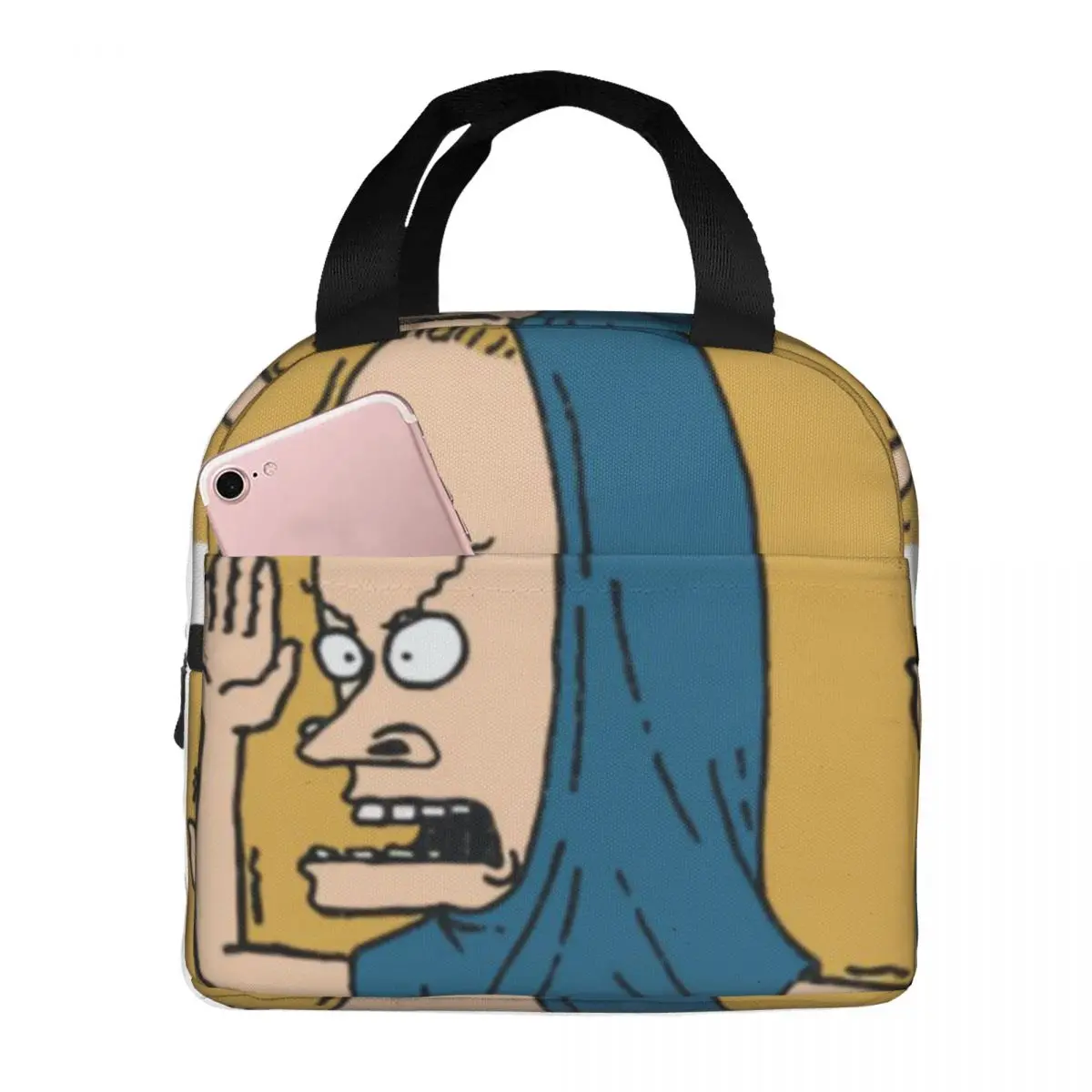 I Am The Great Cornholio Lunch Bag Unisex Portable Cooler Thermal Insulated Lunch Box Picnic Storage Food Bento Box
I Am The Great Cornholio Lunch Bag Unisex Portable Cooler Thermal Insulated Lunch Box Picnic Storage Food Bento Box