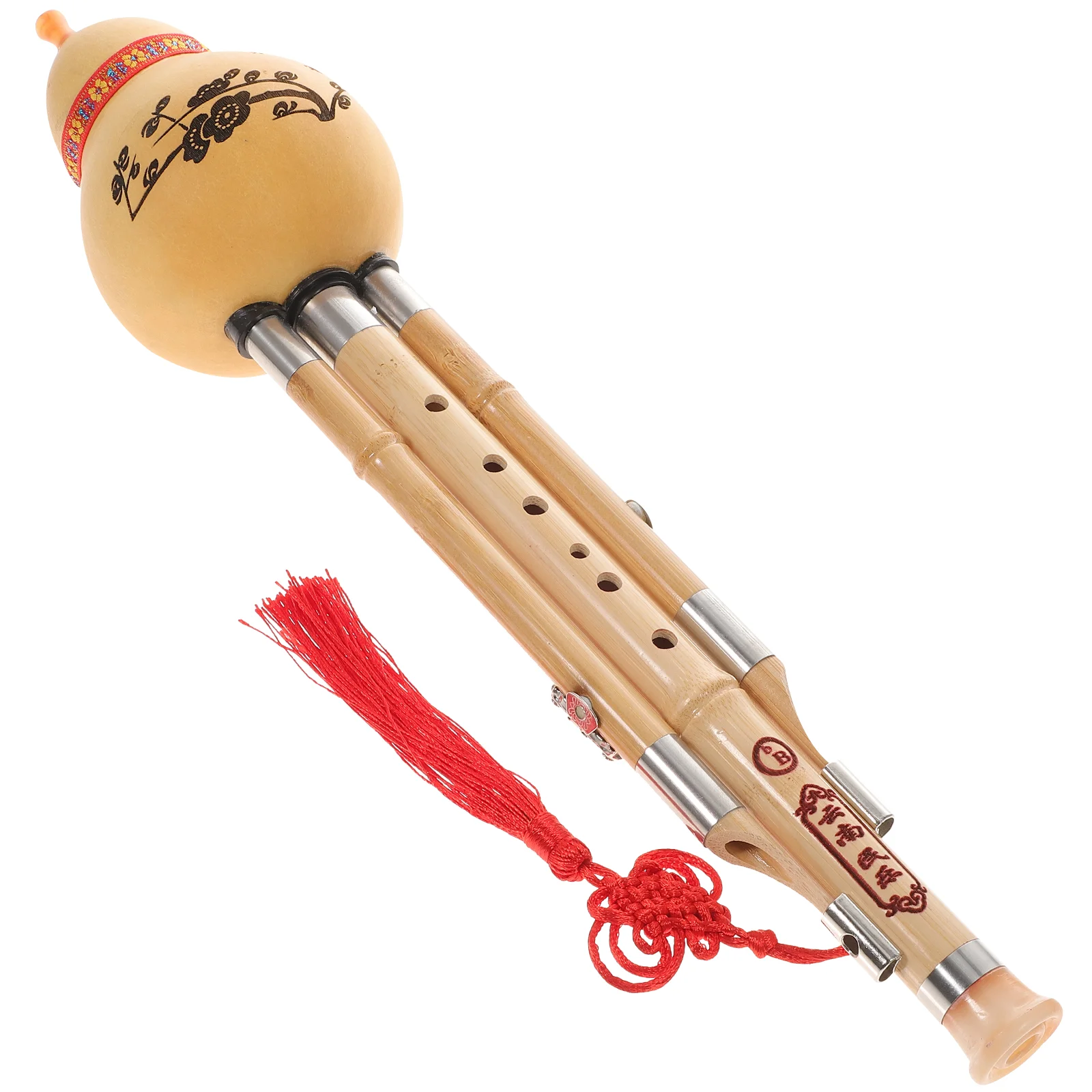 

Hulusi Flute Chinese Cucurbit Musical Gourd Instrument Key Bamboo Handmade Ethnic Flutes Instruments C Folk Bawu Traditional