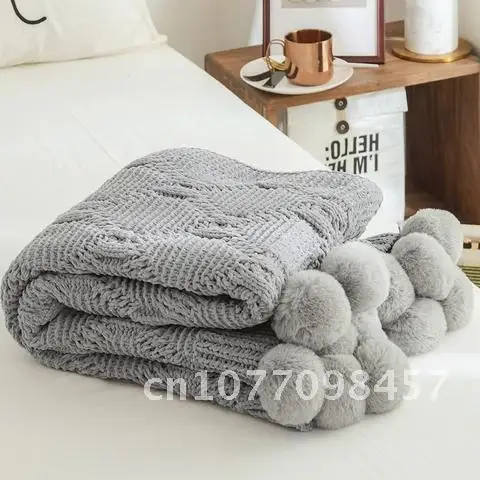 Chenille Crochet Pink Throw Blankets for Bed Sofa Warm Knitted Blanket Chic with Balls Blanket
Chenille Crochet Pink Throw Blankets for Bed Sofa Warm Knitted Blanket Chic with Balls Blanket