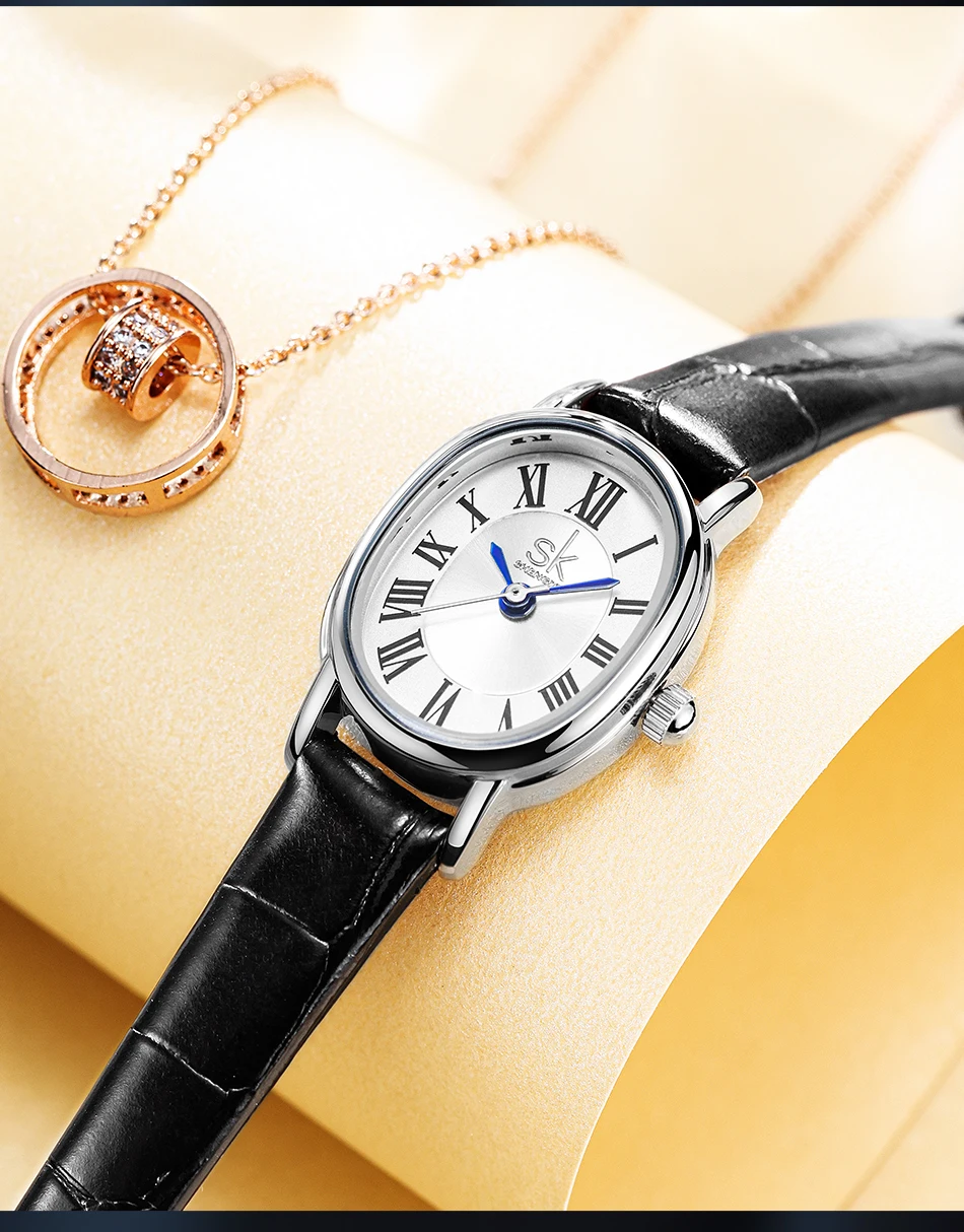 Shengke SK Elegant Woman Quartz Wristwatches Alloy Clock Buckle 3Bar Waterproof Fashion Casual Ladies Leather Watch Montre Femme Shengke SK Elegant Woman Quartz Wristwatches Alloy Clock Buckle 3Bar Waterproof Fashion Casual Ladies Leather Watch Montre Femme