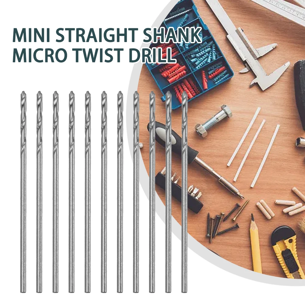 10pcs 1.0mm Practical Drill Bit Set T Wist Drill 1.0mm 10pcs Drilling Mini Silver Spiral Straight Shank Tool Power Tools Part
10pcs 1.0mm Practical Drill Bit Set T Wist Drill 1.0mm 10pcs Drilling Mini Silver Spiral Straight Shank Tool Power Tools Part