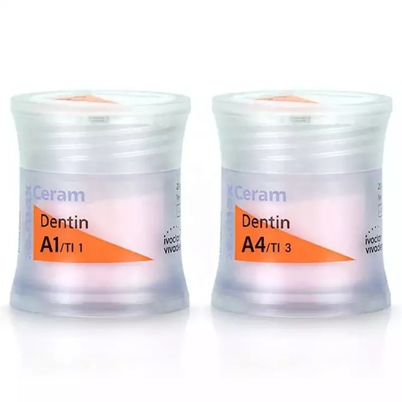 Dental Porcelain Ceramic Powder Ivoclar Vivadent Transpa Incisal IPS Ceram Incisal Dentin
Dental Porcelain Ceramic Powder Ivoclar Vivadent Transpa Incisal IPS Ceram Incisal Dentin