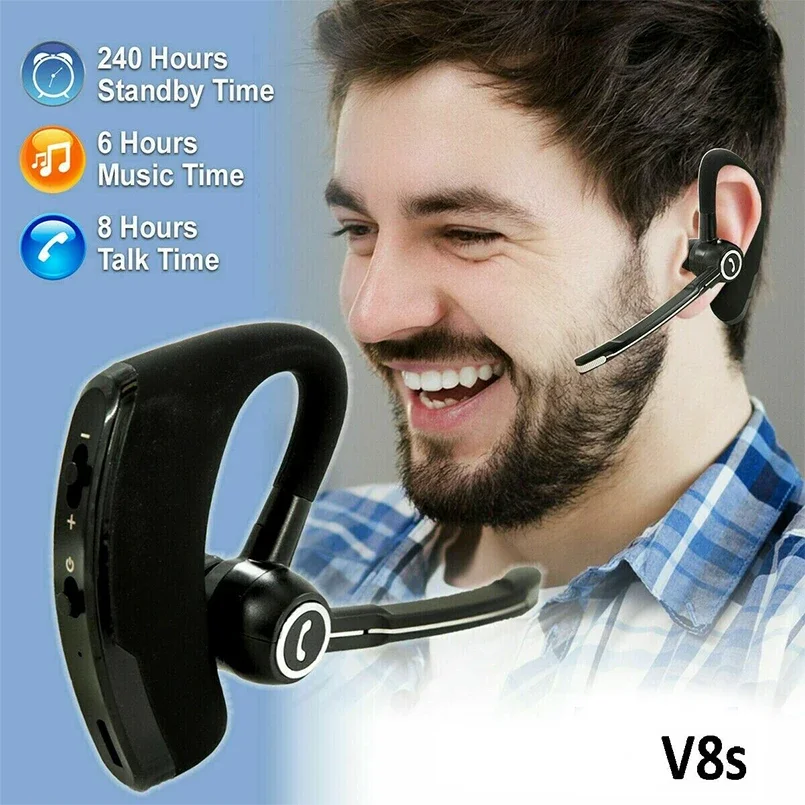 Bluetooth-гарнитура беспроводная с микрофоном, для iPhone, Samsung, Huawei, Xiaomi
Bluetooth-гарнитура беспроводная с микрофоном, для iPhone, Samsung, Huawei, Xiaomi