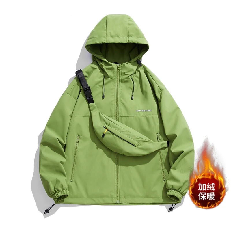 Casual Quality Men Hooded Thick Warm Jackets Outdoor Trend All-match Male Outerwear Fashion Loose Coat for Men Oversize S-3XL
Casual Quality Men Hooded Thick Warm Jackets Outdoor Trend All-match Male Outerwear Fashion Loose Coat for Men Oversize S-3XL