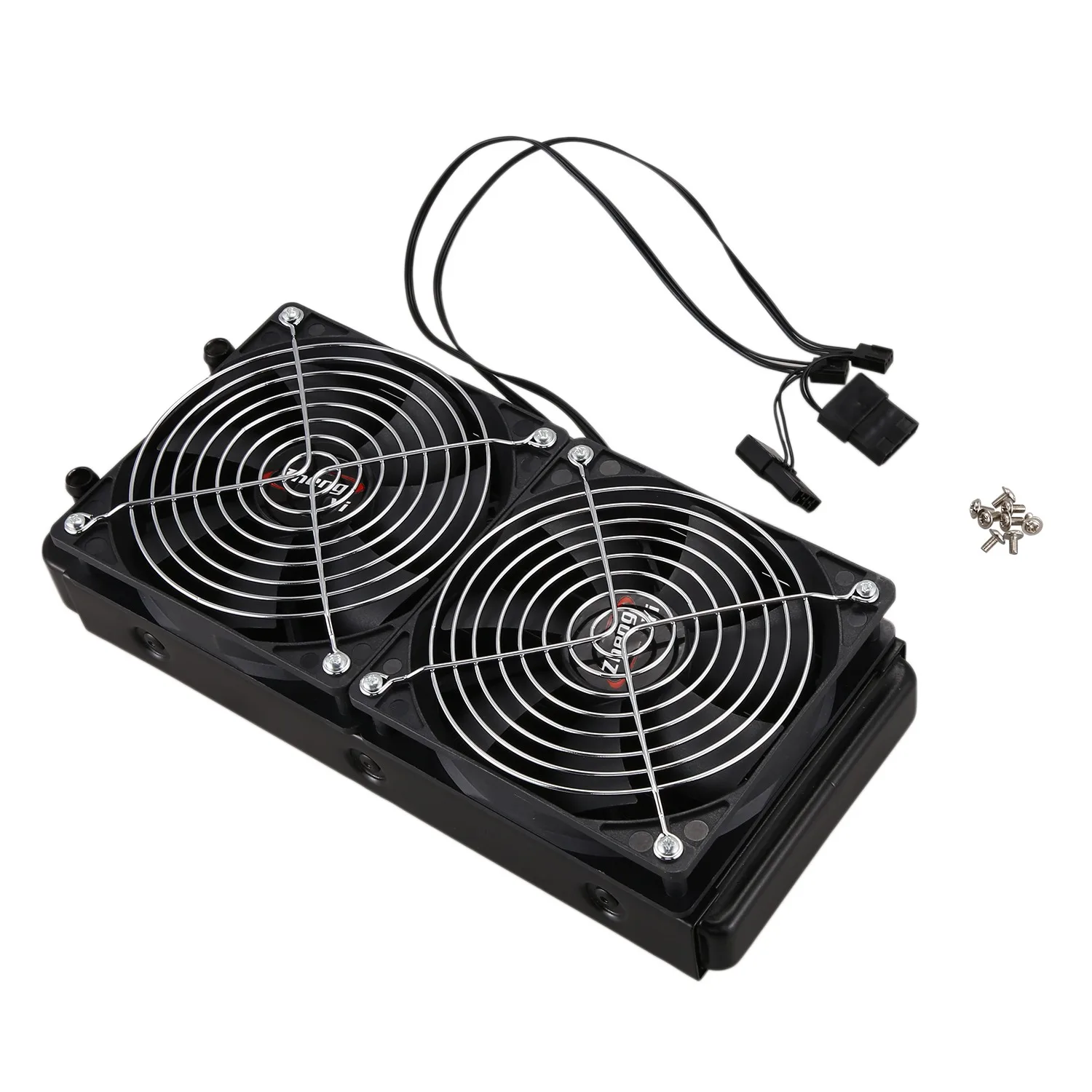 Aluminum 240mm 10 Pipe Water Cooling Cooled Row Heat Exchanger Radiator with Fan for CPU PC Water Cooling
Aluminum 240mm 10 Pipe Water Cooling Cooled Row Heat Exchanger Radiator with Fan for CPU PC Water Cooling