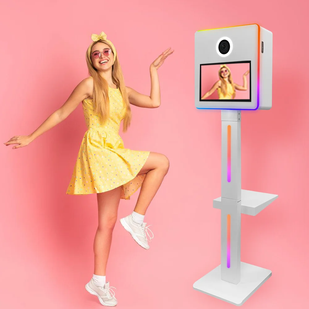 DSLR Photo Booth Shell Kiosk Portable 15.6 Inch Touch Screen DSLR Photo Booth Machine Selfie for Wedding Parties
DSLR Photo Booth Shell Kiosk Portable 15.6 Inch Touch Screen DSLR Photo Booth Machine Selfie for Wedding Parties