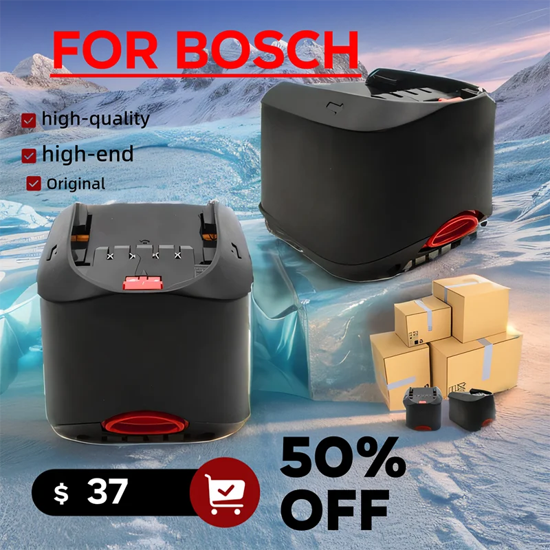 New for Bosch 12800mAh Li-Ion Battery Brand 18V PBA PSB PSR PST Bosch Home, Garden Tools (Only for TypC) AL1830CV AL1810CV
New for Bosch 12800mAh Li-Ion Battery Brand 18V PBA PSB PSR PST Bosch Home, Garden Tools (Only for TypC) AL1830CV AL1810CV
