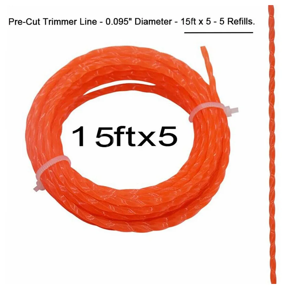 Experience Professional Grade Trimming Performance 5 Pack AL2420P Pre Cut Twisted Line for EGO 56V 15 Inch Trimmers
Experience Professional Grade Trimming Performance 5 Pack AL2420P Pre Cut Twisted Line for EGO 56V 15 Inch Trimmers