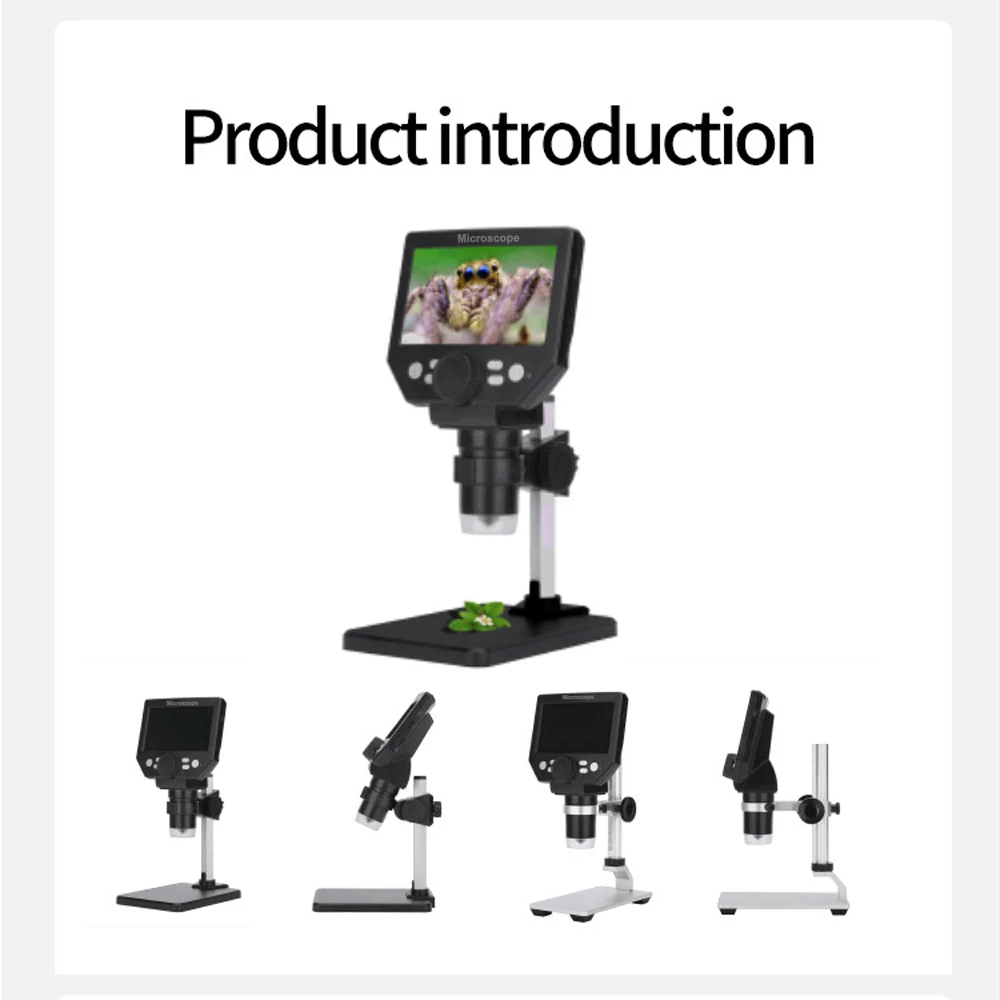 1-1000X Magnification Zoom Wireless USB Stereo LCD Digital Microscope,4.3'' 1080P 10 Megapixels HD Screen Camera Video Recorder 36 1-1000X Magnification Zoom Wireless USB Stereo LCD Digital Microscope,4.3'' 1080P 10 Megapixels HD Screen Camera Video Recorder 30
